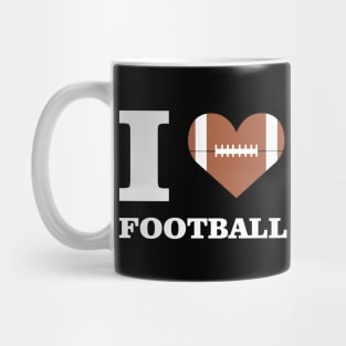 I Love American Football Mug